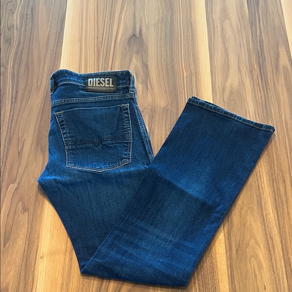 Diesel Dark Blue Zatiny Jeans, size 30x 32.